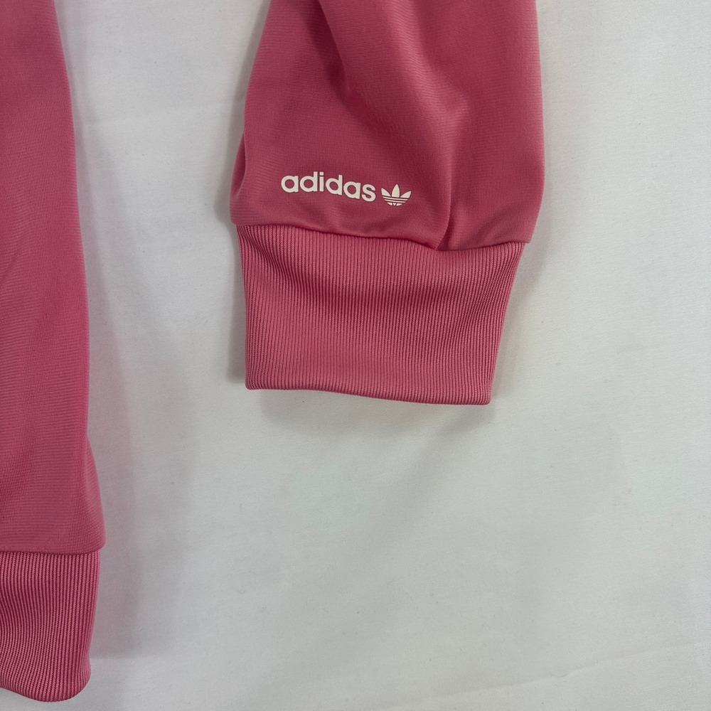 Adidas Primeblue Pink Track Jacket Youth XL Full‎ Zip Trefoil Logo Parley Ocean - Picture 2 of 10
